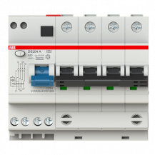 ABB DS204 A-B20/0.03 FI/LS-Kombination 6kA, 4P, Typ A, B 20A, 30mA