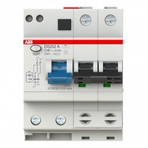 ABB DS202 A-C40/0.03 FI/LS-Kombination 6kA, 2P, Typ A, C 40A, 30mA