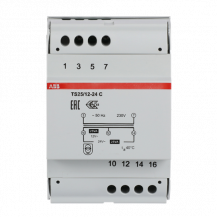 ABB TS 25/12-24 C Sicherheitstransformator 25 VA, 12-24 V AC Sekundärspannung