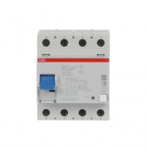 ABB F204 B-125/0.03-L FI-Schutzschalter 4P, allstromsensitiv, 125A, 30mA, N links
