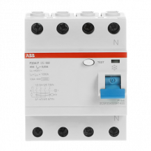 ABB F204 F-40/0.03 FI-Schalter 4P, Type F, 40A, 30mA