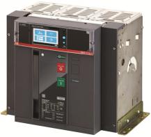 ABB E4.2H/E9 3200 Ekip Hi-Touch LSIG 3p FHR Offener Leistungsschalter Emax2 rückseitig waagerechte Flachanschlüsse In=3200 A 3P 900 V Version F