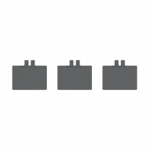 ABB KIT F XT5 3pcs Anschlusszubehör für Festeinbau Zubehör für XT5