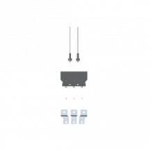 ABB KIT ES XT5 3pcs Vorderseitig verbreitertes Anschlusszubehör Zubehör für XT5