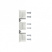 ABB KIT EF FP XT6 3pcs Vorderseitig verlängertes Anschlusszubehör für Unterteil Zubehör für XT6