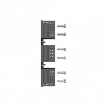 ABB Kit HR FP XT6 3pcs Rückseitig horizontale Anschlüsse für Unterteil, 3polig Zubehör für XT6