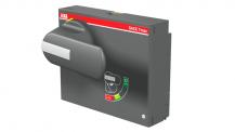 ABB RHD_EM XT6 W EMER. DIRECT Direktantrieb, rot/gelb, ausfahrbar Zubehör für XT6
