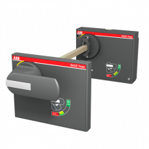 ABB RHE_B XT6 F/PBASE R.DIST.ADJ.ROT.HA+2PLL Basis für Drehantrieb, Festeinbau, steckbar, mit 2xSchlossverriegelung Zubehör für XT6