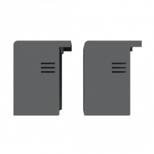 ABB HTC XT5 3p Anschlussabdeckungen, hoch, nur für rückseitigen Anschluss, 4polig Zubehör für XT5