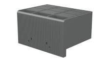 ABB HTC - XT7/XT7M 3p 2pcs Anschlussabdeckungen, hoch, nur für rückseitigen Anschluss, 4polig Zubehör für XT7