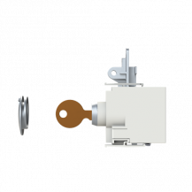 ABB KLC XT5-XT6 KE.LO. RONIS EQ.C 1228 OPxB Schlüsselverriegelung in AUS-Position, Ronis Schlüssel Typ C Zubehör für XT5 und XT6