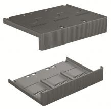 ABB LTC low terminal covers XT7/XT7 M F 3p 2 Anschlussabdeckungen, flach, nur für rückseitigen Anschluss, Festeinbau, 3polig Zubehör für XT7