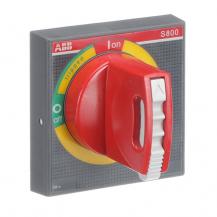 ABB RHE_H_EM S800 TRA.ROT.HANDLE EME.ABB-CMC Drehhebel Rot für die Türmontage