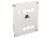 ABB MIR-P x XT2 F Platte MIR-P für 1Stk XT2 Festeinbau Zubehör für XT2