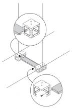 ABB IS2-ZN6001 Kabelabfangflansch B=600mm, Lackierung: grau, RAL 7035