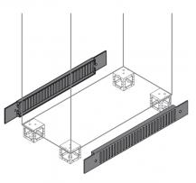 ABB IS2-ZN0006 2 Sockelblenden belüftet H=100mm, B=600mm