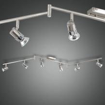 Fabas Luce 2554-86-178 Alice Spot GU10 6x50W Nickel satiniert