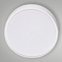 Fabas Luce 3224-65-102 Hatton LED Außen-Wand- und Deckenleuchte Ø300mm 27W IP65 Weiß