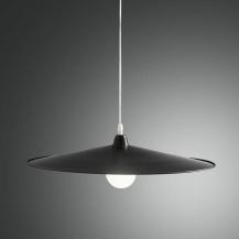 Puristische Kasa Pendelleuchte dimmbar in Schwarz von Fabas Luce