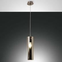 Fabas Luce 3480-40-126 Pendelleuchte Sintesi E27 Ø100mm Grau