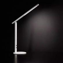 Fabas Luce Ideal  Puristische LED Schreibtischleuchte in elegantem Weiss