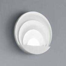 Sunrise LED Wandleuchte in Weiss von Fabas Luce