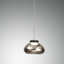 FABAS LUCE 3547-41-126 Arabella LED Pendelleuchte Ø140mm 8W Warmweiß Grau dimmbar