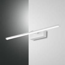 Nala LED Wandleuchte als Spiegel- und Bilderleuchte in Weiss von Fabas Luce
