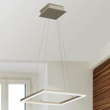 FABAS LUCE FAB-3394-40-225-01 Bard LED Pendelleuchte 42x42cm 39W 3000K Gold edelmatt Smartluce