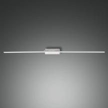 Große 110cm Nala LED Wandleuchte als Spiegel- und Bilderleuchte in Weiß von Fabas Luce