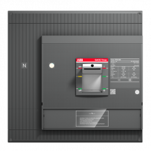 ABB XT6D 1000 4p F F Kompaktlasttrennschalter Tmax XT6D mit vorderseitigen Anschlüssen, 4polig