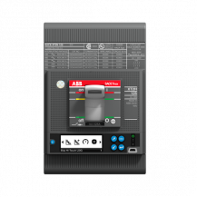 ABB XT2V 125 EkipMTouchLRIU(MPCB)100 3pFF UL Kompaktleistungsschalter Tmax XT2 vorderseitige Anschlüsse In=100 A 3P Version F