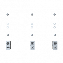 ABB KIT FCCuAl 2x500kcmilXT6 3pcsUL/CSA AuxV Anschlusskit für Tmax XT UL/CSA