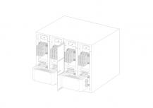 ABB KitJumpE4.2 3200-4000IEC -B- 2psUS INST Anschlusskit für Leistungsschalter Emax2 1500 V DC 4P installiert