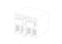 ABB KitJumpE4.2 1600-2500IEC -A- 2psLS INST Anschlusskit für Leistungsschalter Emax2 1500 V DC 4P installiert