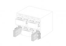 ABB KitJumpE4.2 3200 UL -C- 4psLS INST Anschlusskit für Leistungsschalter Emax2 1500 V DC 4P installiert