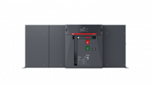 ABB E6.3X/MS 5000 3p FHR Lasttrennschalter E6.3 mit In=5000A 3p 150kA ohne Schutzauslöser 3polig, rückseitig horizontale Anschlüsse für Festeinbau