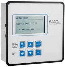ABB BLINDLEISTUNGSREGL Blindleistungsreg. ESR-7000, 4Q Blind- leistungsreg. 12 Stufen,250VAC, 1000VA