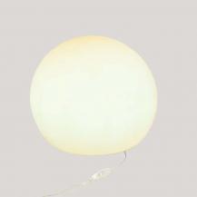 New Garden LED-Lichtkugel BULY 20 weiss Innen IP20 ø20 x 17 cm warmweißes Licht mit 230 Volt Anschluß/ Stecker