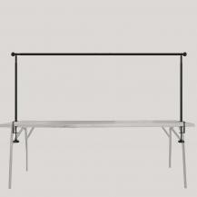 New Garden Ausziehbare Tischschiene für Girlanden. Outdoor oder Indoor ohne Installation - Verstellbare Tischbefestigung