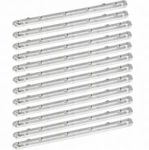 12 x Philips 150cm Ledinaire Feuchtraumleuchte Leergehäuse WT050C IP65 für 1x T8-LED-Röhre
