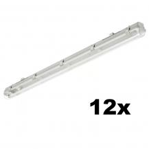 12 x 150cm Philips Ledinare WT050C Leergehäuse/ Feuchtraumleuchte 1-flammig für 1 G13 Röhre IP65