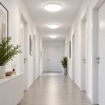 Philips Suede LED-Deckenleuchte 40W 3300lm 4000K neutralweiß weiß Ø500mm