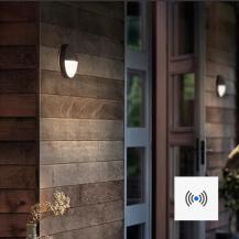 Philips myGarden LED Außenwandleuchte Capricorn Anthrazit mit  Bewegungsmelder