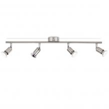 Philips 4er Limbali Deckenstrahler in Chrom matt mit 4 x GU10 Fassung IP20 - GU10 Leuchtmittel nicht enthalten