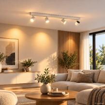 Philips Star LED-Deckenstrahler 4-flammig 22W 2000lm 2200–2700K WarmGlow weiß dimmbar