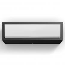 Philips Außen Wandleuchte Stratosphere wetterfest mit IP44-Schutz anthrazit neutralweißes Licht