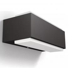 Philips myGarden LED Aussenwandleuchte Stratosphere an in modernem Anthrazit neutralweißes Licht 4000 Kelvin
