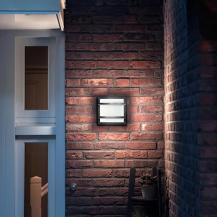 Philips Petronia LED Wandleuchte 12W 1200lm 4000K Anthrazit IP44