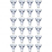 24er Pack Philips LEDClassic GU10 4,6W wie 50W 355lm 2700K Warmweiß 36° EyeComfort